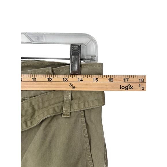 Frame High Waist Cargo Utility Pants Cotton Stretch Size 27 Flaws - Picture 5 of 13